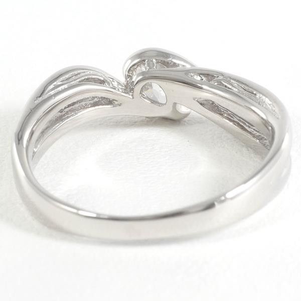 Other Other PT900 Platinum Diamond Ring 11.5 Size Metal Ring in Great Condition Size ONE SIZE - 6 Thumbnail