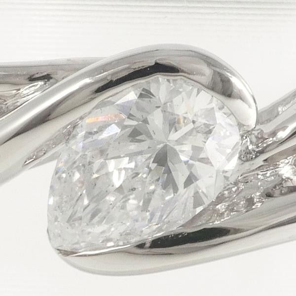 Other Other PT900 Platinum Diamond Ring 11.5 Size Metal Ring in Great Condition Size ONE SIZE - 2 Thumbnail