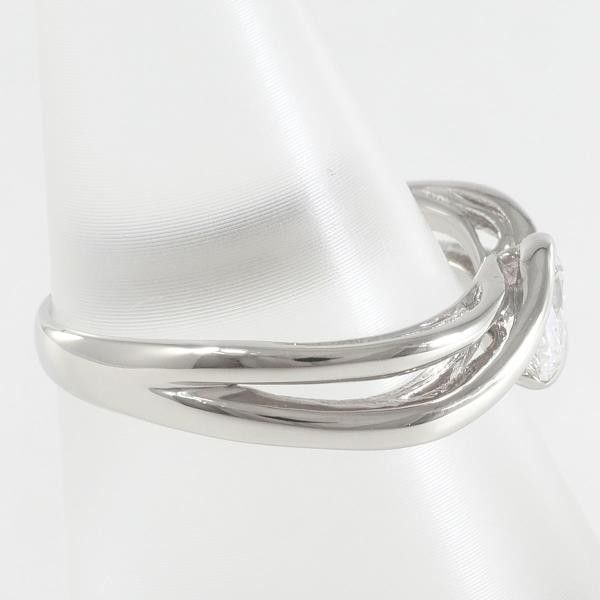 Other Other PT900 Platinum Diamond Ring 11.5 Size Metal Ring in Great Condition Size ONE SIZE - 3 Thumbnail