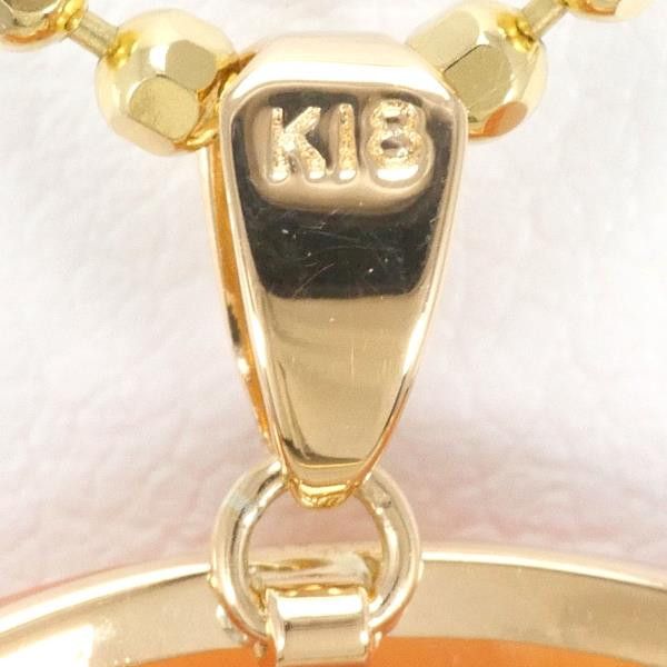 Other Other K18 Yellow Gold Necklace Brooch Shell Cameo 50cm Metal Necklace in Great Condition Size ONE SIZE - 7 Thumbnail