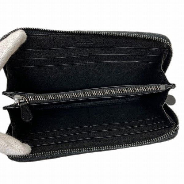 Bottega Veneta Bottega Veneta Bottega Veneta Lambskin Intrecciato Zip-Around Wallet Leather Long Wallet B03852204S in Great Condition Size ONE SIZE - 2 Thumbnail