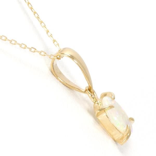 Other Other K18 Yellow Gold Opal Necklace 40cm Metal Necklace in Excellent Condition Size ONE SIZE - 3 Thumbnail