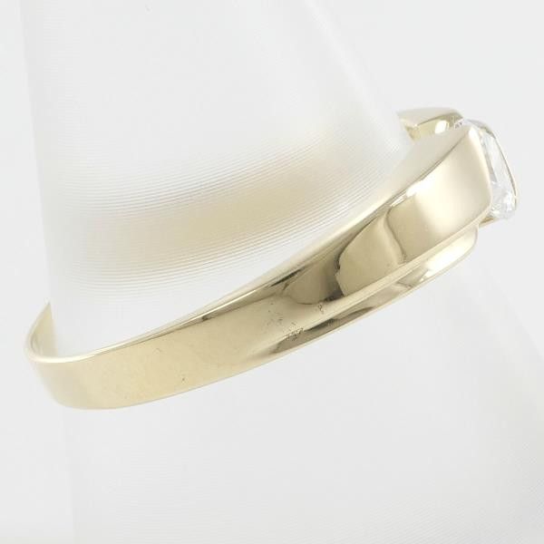 Other Other K14 Yellow Gold Zircon Ring Size 16 Metal Ring in Great Condition Size ONE SIZE - 2 Thumbnail