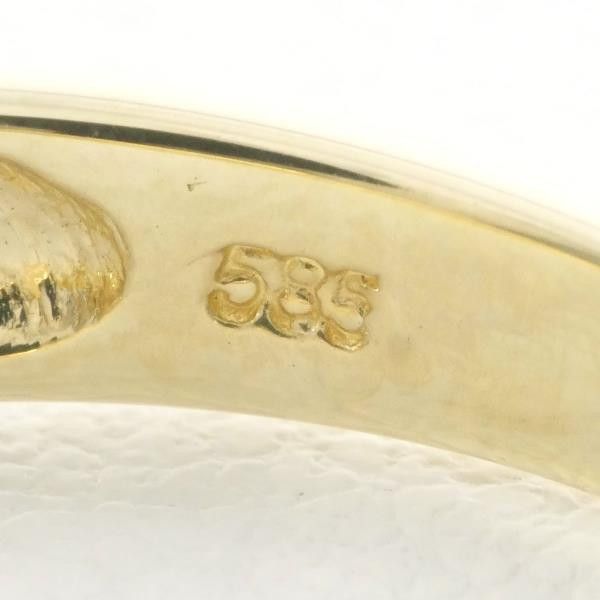 Other Other K14 Yellow Gold Zircon Ring Size 16 Metal Ring in Great Condition Size ONE SIZE - 5 Thumbnail