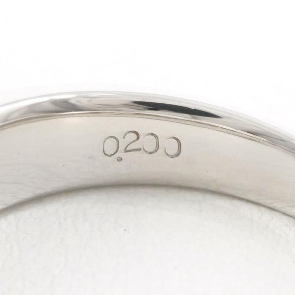 Other PT900 Platinum Diamond Ring 13.5 Size Metal Ring in Great Condition