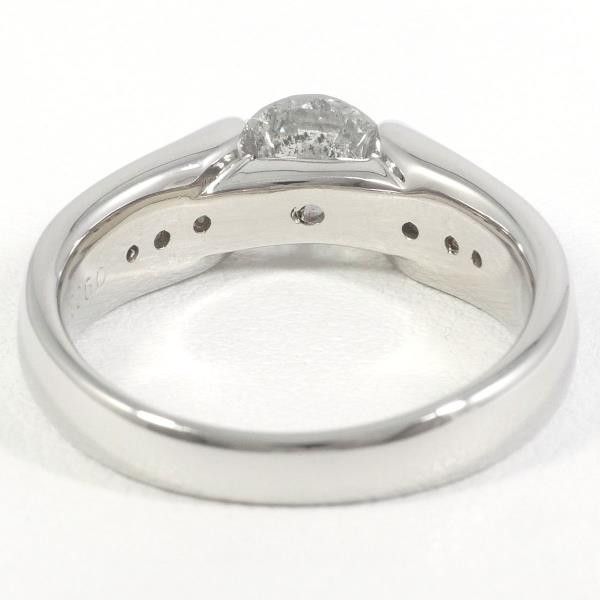Other PT900 Platinum Diamond Ring 13.5 Size Metal Ring in Great Condition