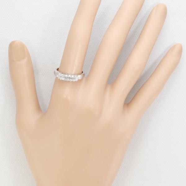 Other Other PT850 Platinum Diamond Ring Size 14.5 Metal Ring in Great Condition Size ONE SIZE - 3 Thumbnail