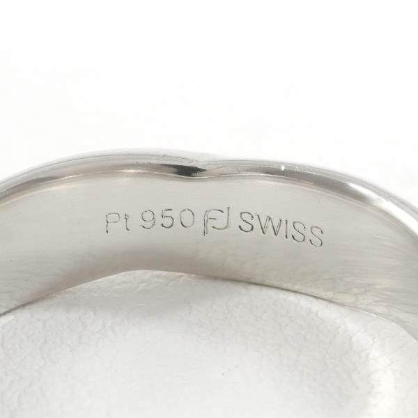 Other Other PT950 Platinum Ring Size 18 by Flajacot Metal Ring in Excellent Condition Size ONE SIZE - 6 Thumbnail