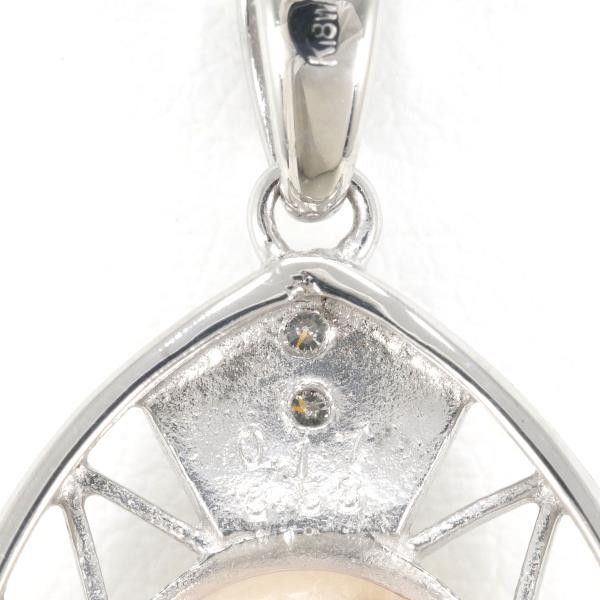 Other Other K18 White Gold Opal Necklace 41cm Metal Necklace in Great Condition Size ONE SIZE - 8 Thumbnail