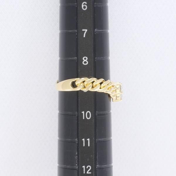 Other Other K18 Yellow Gold Diamond Ring Size 9 Metal Ring in Excellent Condition Size ONE SIZE - 5 Thumbnail