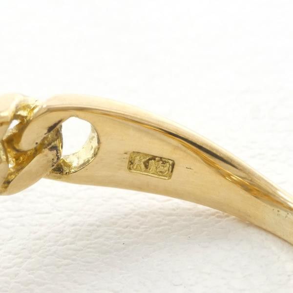 Other Other K18 Yellow Gold Diamond Ring Size 9 Metal Ring in Excellent Condition Size ONE SIZE - 6 Thumbnail