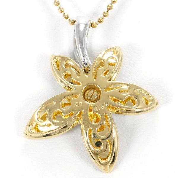 Other Other K18 Yellow Gold Necklace with Yellow Diamond, 40cm, 8.3g Metal Necklace in Great Condition Size ONE SIZE - 4 Thumbnail