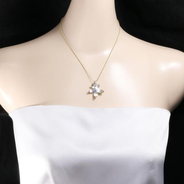 Other Other K18 Yellow Gold Necklace with Yellow Diamond, 40cm, 8.3g Metal Necklace in Great Condition Size ONE SIZE - 3 Thumbnail