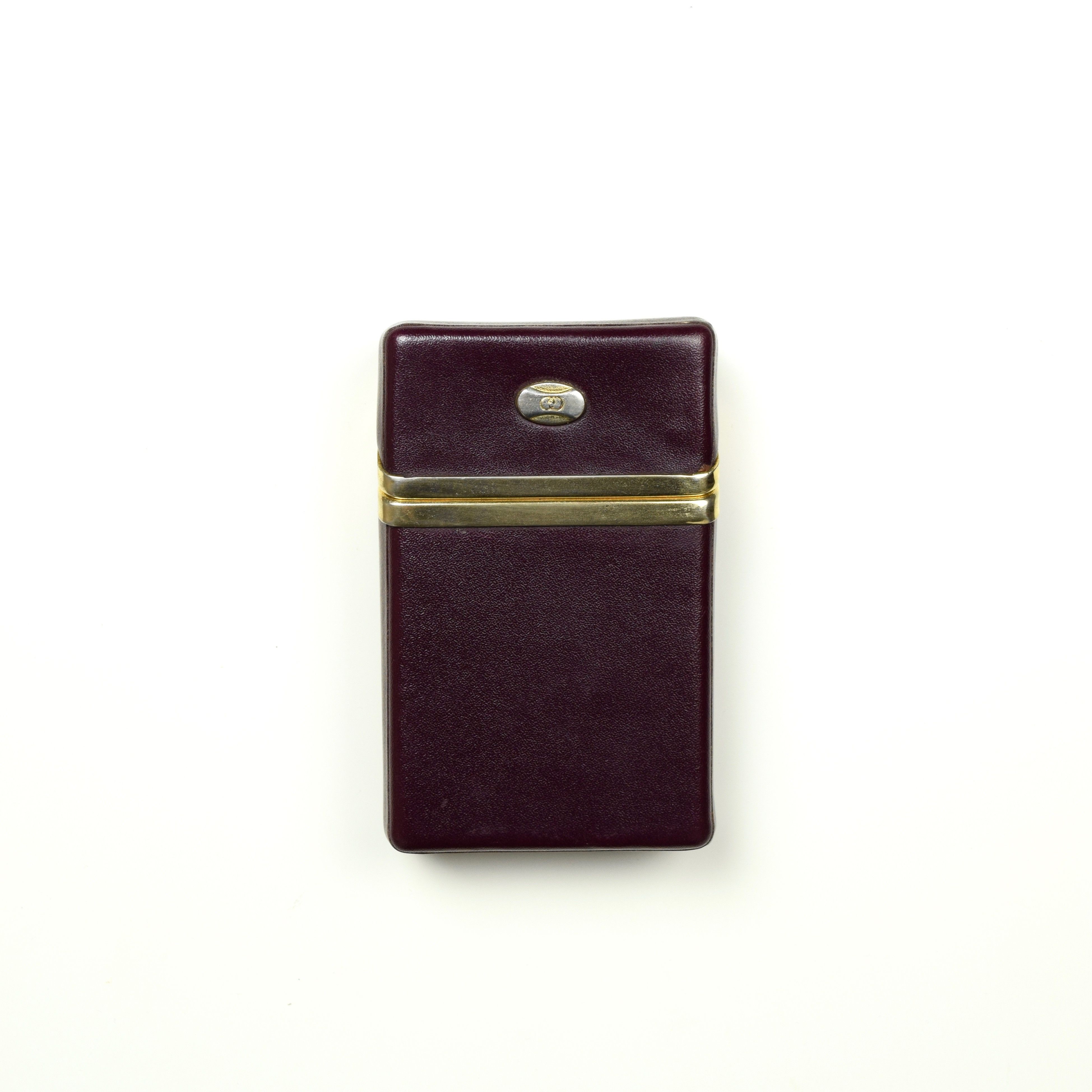 gucci cigarette case vintage Gucci Gucci Vintage Leather Cigarette Case
