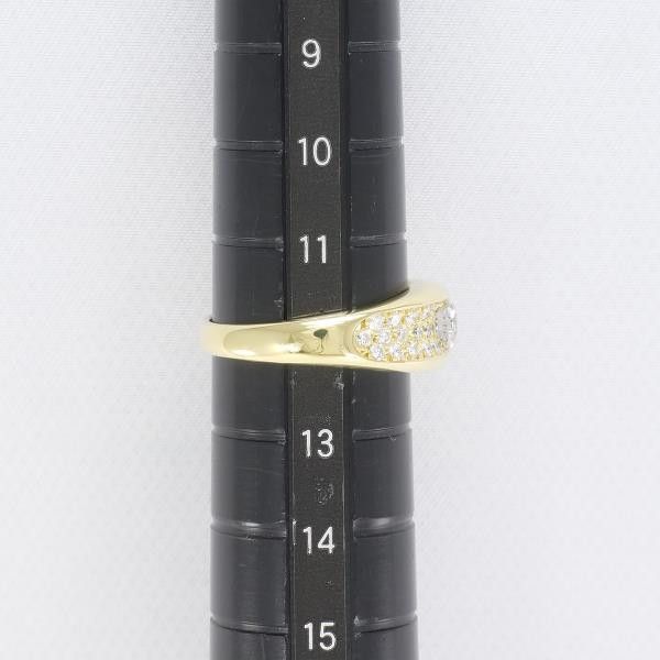 Other Other K18 Yellow Gold Diamond Ring 12 Size 0.55ct SI2 Metal Ring in Great Condition Size ONE SIZE - 7 Thumbnail