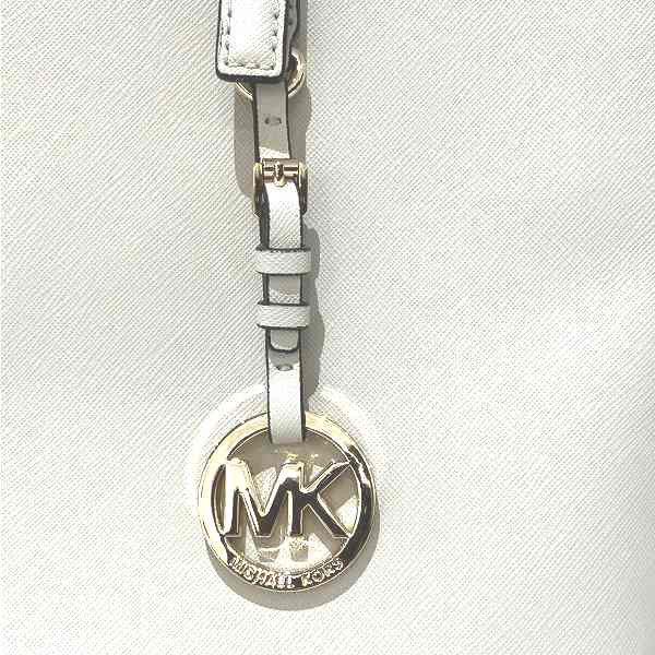 Michael Kors Michael Kors Michael Kors Leather White Tote Bag Leather Tote Bag in Great Condition Size ONE SIZE - 7 Thumbnail