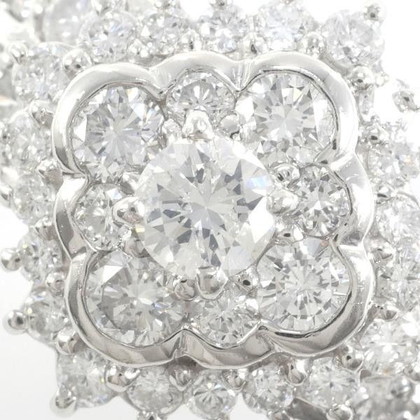 Other Other PT850 Platinum Diamond Ring 11 Size 1.01ct Metal Ring in Great Condition Size ONE SIZE - 2 Thumbnail