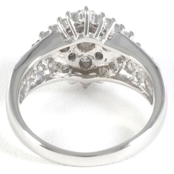 Other Other PT850 Platinum Diamond Ring 11 Size 1.01ct Metal Ring in Great Condition Size ONE SIZE - 6 Thumbnail