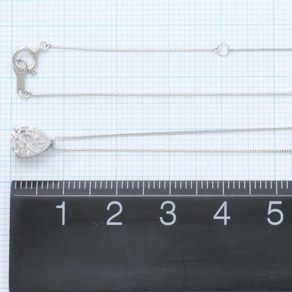 Other Other PT900 Platinum PT850 Diamond Necklace 42cm Metal Necklace in Great Condition Size ONE SIZE - 6 Thumbnail