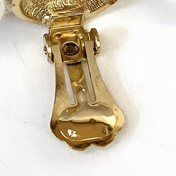 Dior Dior Dior Logo Earrings for Women, 1.4cm Clip-On Metal Earrings in Great Condition Size ONE SIZE - 6 Thumbnail