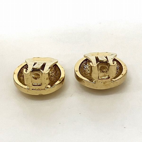 Dior Dior Dior Logo Earrings for Women, 1.4cm Clip-On Metal Earrings in Great Condition Size ONE SIZE - 7 Thumbnail