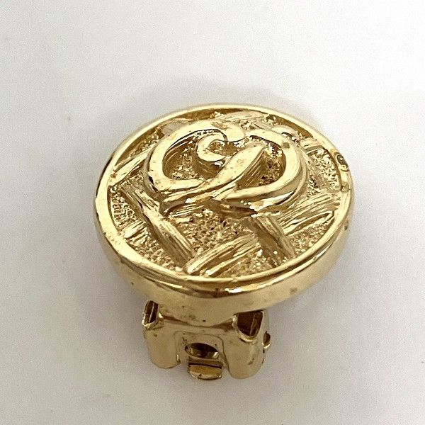 Dior Dior Dior Logo Earrings for Women, 1.4cm Clip-On Metal Earrings in Great Condition Size ONE SIZE - 9 Thumbnail