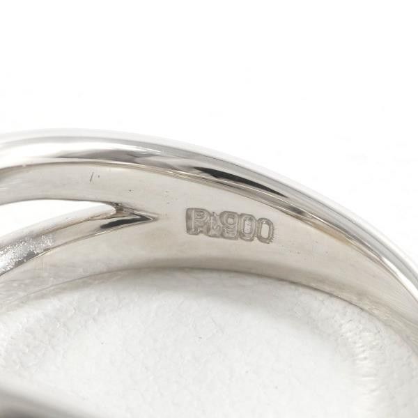 Other PT900 Platinum Ring 10.5 South Sea Pearl 12mm Diamond 0.09ct Metal Ring in Great Condition