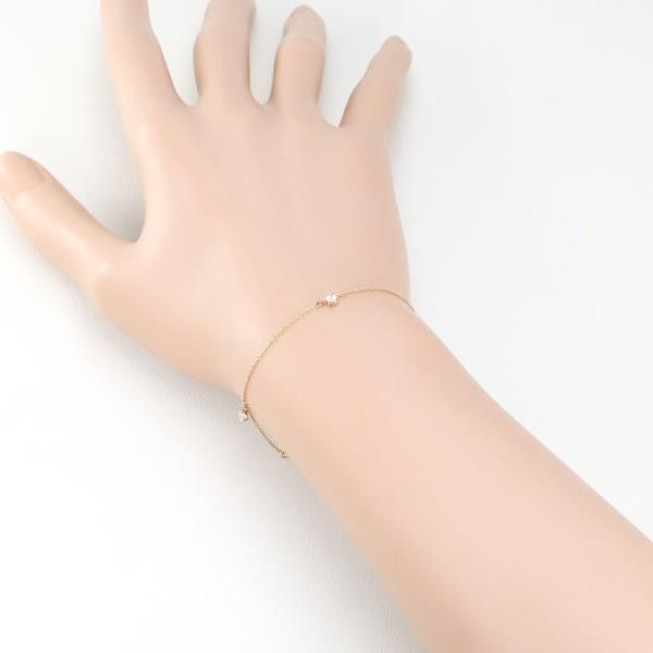 Other Other K10 Pink Gold Zircon Bracelet 17cm Metal Bracelet in Excellent Condition Size ONE SIZE - 3 Thumbnail