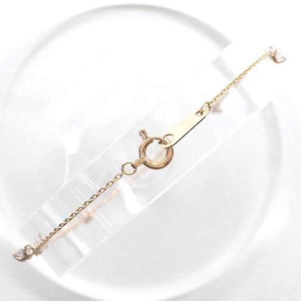 Other Other K10 Pink Gold Zircon Bracelet 17cm Metal Bracelet in Excellent Condition Size ONE SIZE - 2 Thumbnail