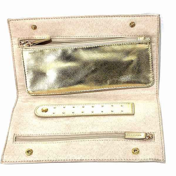Michael Kors Michael Kors Michael Kors Leather Accessory Pouch Clutch Leather Clutch Bag in Good Condition Size ONE SIZE - 2 Thumbnail