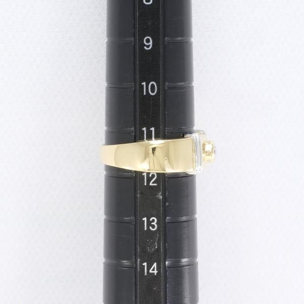 Other Other PT900 Platinum K18 Yellow Gold Diamond Ring 11.5 Metal Ring in Excellent Condition Size ONE SIZE - 5 Thumbnail