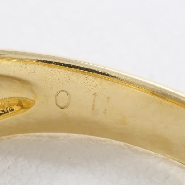 Other Other PT900 Platinum K18 Yellow Gold Diamond Ring 11.5 Metal Ring in Excellent Condition Size ONE SIZE - 7 Thumbnail