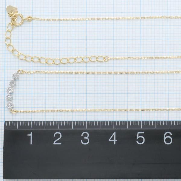 Other Other K18 Yellow Gold Diamond Necklace 45cm Metal Necklace in Great Condition Size ONE SIZE - 5 Thumbnail