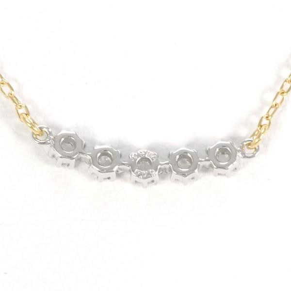 Other Other K18 Yellow Gold Diamond Necklace 45cm Metal Necklace in Great Condition Size ONE SIZE - 4 Thumbnail