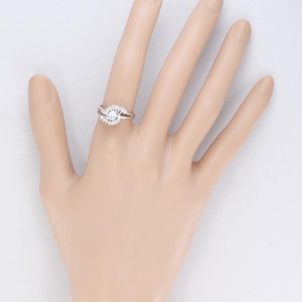 Other Other PT900 Platinum Diamond Ring Size 11 with Certificate Metal Ring in Great Condition Size ONE SIZE - 4 Thumbnail