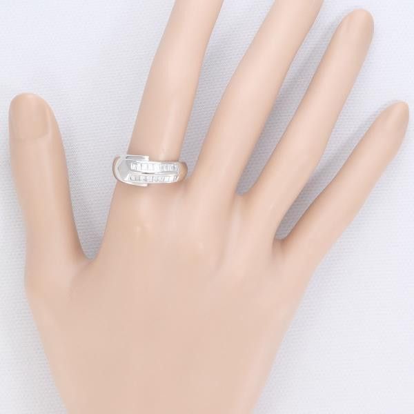 Other Other PT900 Platinum Diamond Ring 17 Size 0.87ct Metal Ring in Great Condition Size ONE SIZE - 4 Thumbnail