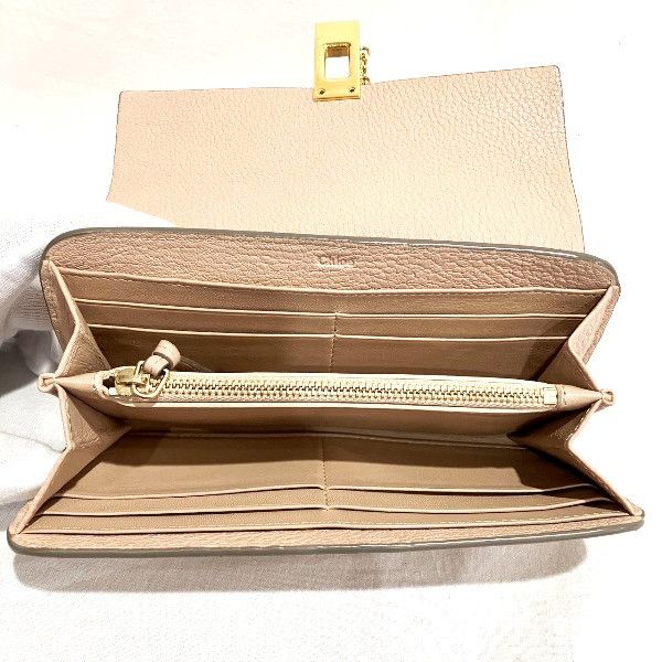 Chloe Chloe Chloe Drew Leather Long Wallet 3P0780 Leather Long Wallet 3P0780 in Good Condition Size ONE SIZE - 2 Thumbnail