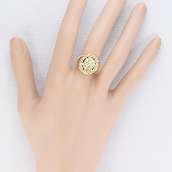 Other Other K18 Yellow Gold Diamond Ring 9号 750 YG Metal Ring in Great Condition Size ONE SIZE - 4 Thumbnail