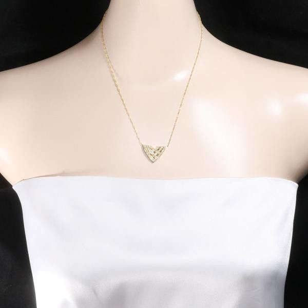 Other Other K18 Yellow Gold Diamond Necklace 42cm Metal Necklace in Great Condition Size ONE SIZE - 3 Thumbnail
