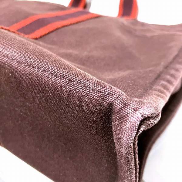 Hermes Hermes Hermes Herbag MM Tote Bag Canvas Tote Bag in Fair Condition Size ONE SIZE - 4 Thumbnail