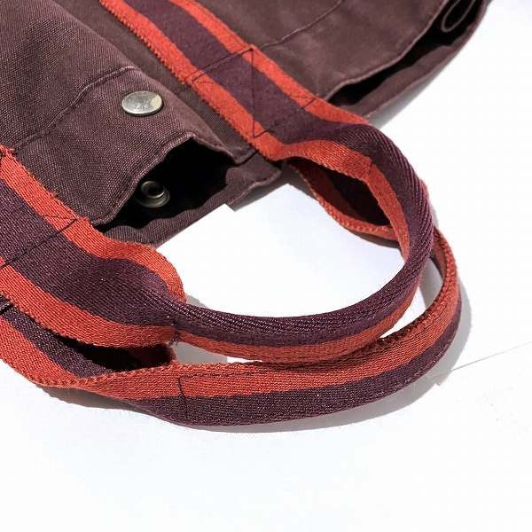 Hermes Hermes Hermes Herbag MM Tote Bag Canvas Tote Bag in Fair Condition Size ONE SIZE - 9 Thumbnail