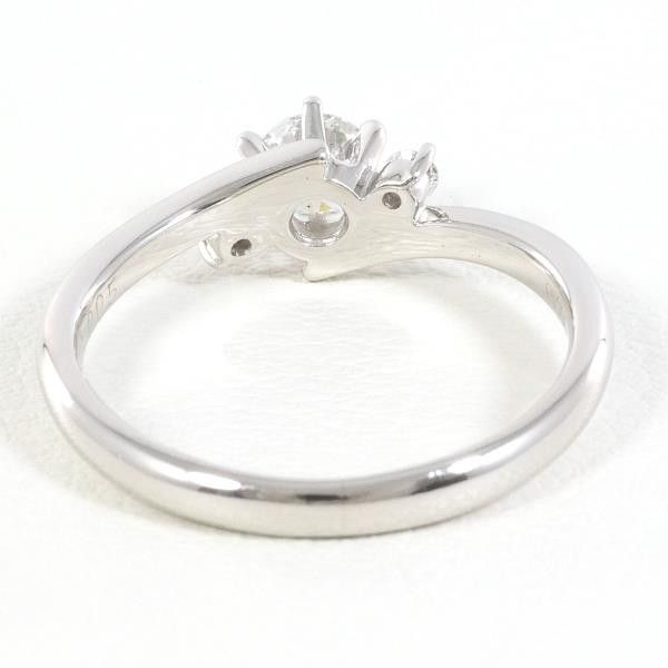 Other Other PT900 Platinum Diamond Ring 10.5 Size Metal Ring in Great Condition Size ONE SIZE - 6 Thumbnail