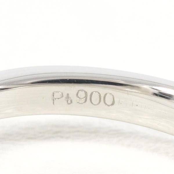 Other Other PT900 Platinum Diamond Ring 10.5 Size Metal Ring in Great Condition Size ONE SIZE - 8 Thumbnail