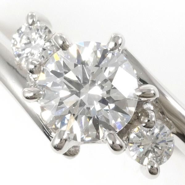 Other Other PT900 Platinum Diamond Ring 10.5 Size Metal Ring in Great Condition Size ONE SIZE - 2 Thumbnail