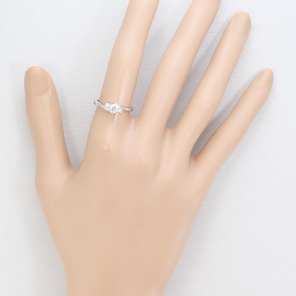 Other Other PT900 Platinum Diamond Ring 10.5 Size Metal Ring in Great Condition Size ONE SIZE - 4 Thumbnail