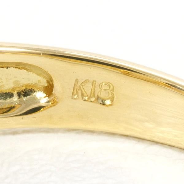 Other Other K18 Yellow Gold Pearl Ring 12 Size Metal Ring in Great Condition Size ONE SIZE - 6 Thumbnail