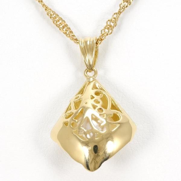 Other Other K18 Yellow Gold Pearl Necklace 59cm Metal Necklace in Great Condition Size ONE SIZE - 4 Thumbnail