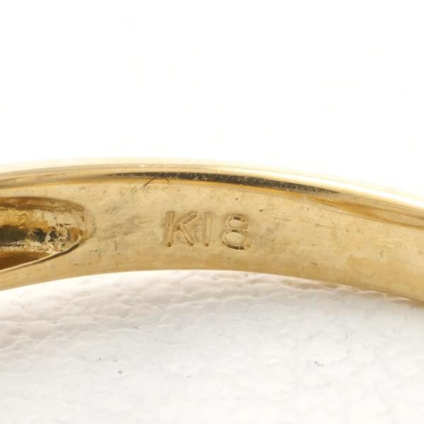Other Other K18 Yellow Gold Moonstone Ring Size 10 Metal Ring in Excellent Condition Size ONE SIZE - 6 Thumbnail