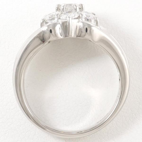 Other Other PT900 Platinum Diamond Ring Size 13 Metal Ring in Great Condition Size ONE SIZE - 3 Thumbnail