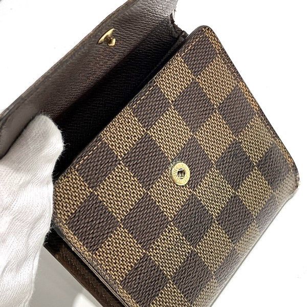 Louis Vuitton Louis Vuitton Louis Vuitton Damier Portefeuille Elise Wallet N61654 Canvas Short Wallet N61654 in Fair Condition Size ONE SIZE - 8 Thumbnail